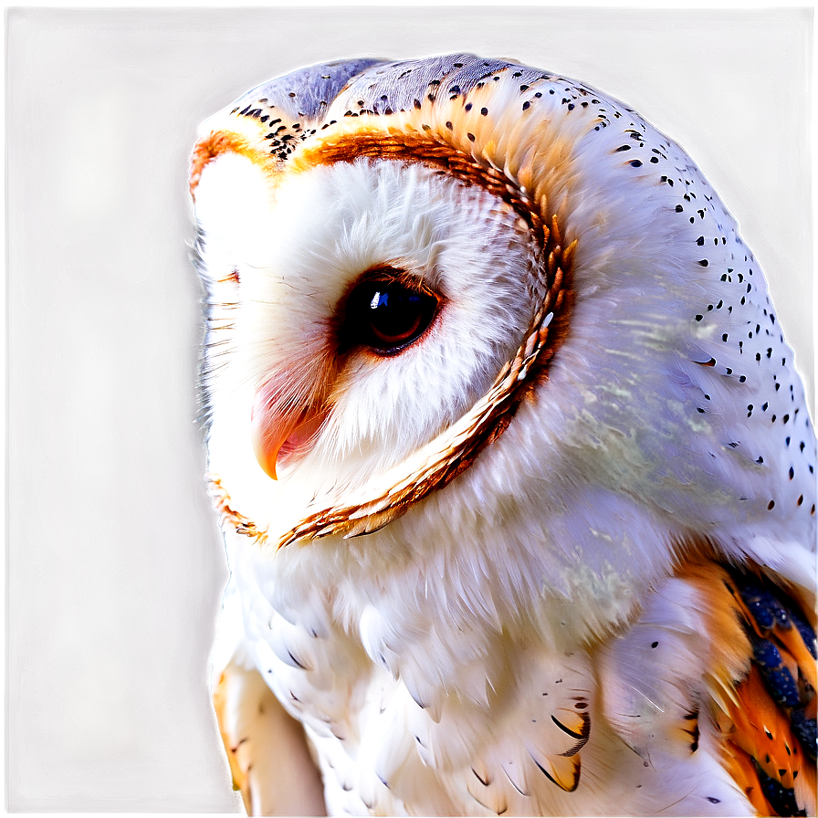 Barn Owl Eyes Png 06252024 PNG