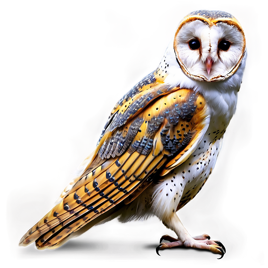 Barn Owl In Forest Png 46 PNG