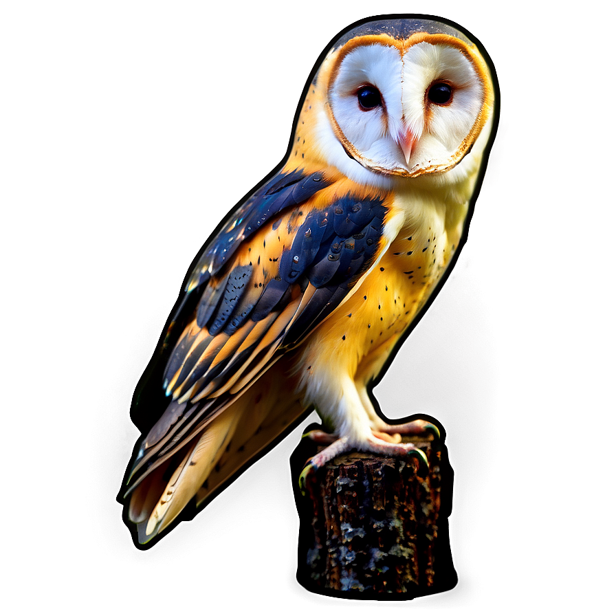 Barn Owl In Forest Png 55 PNG