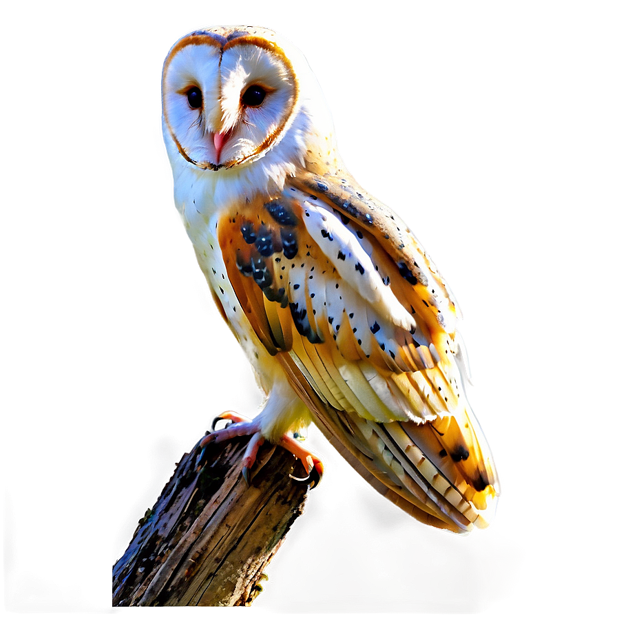 Barn Owl In Forest Png Pni34 PNG