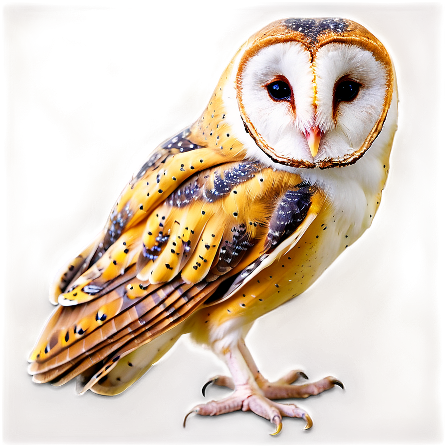 Barn Owl In Grassland Png 28 PNG