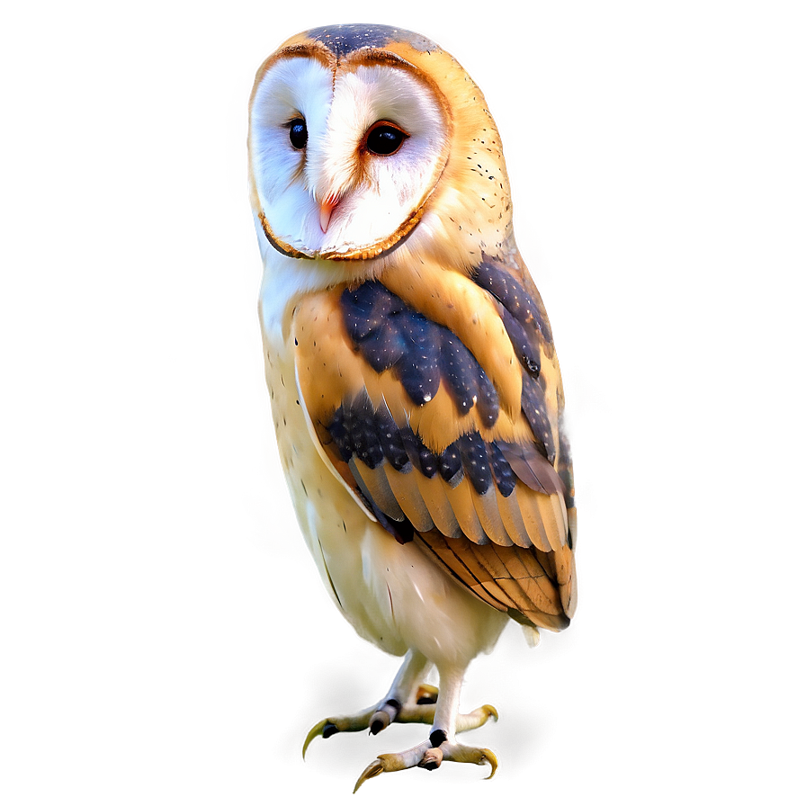 Barn Owl In Twilight Png 16 PNG