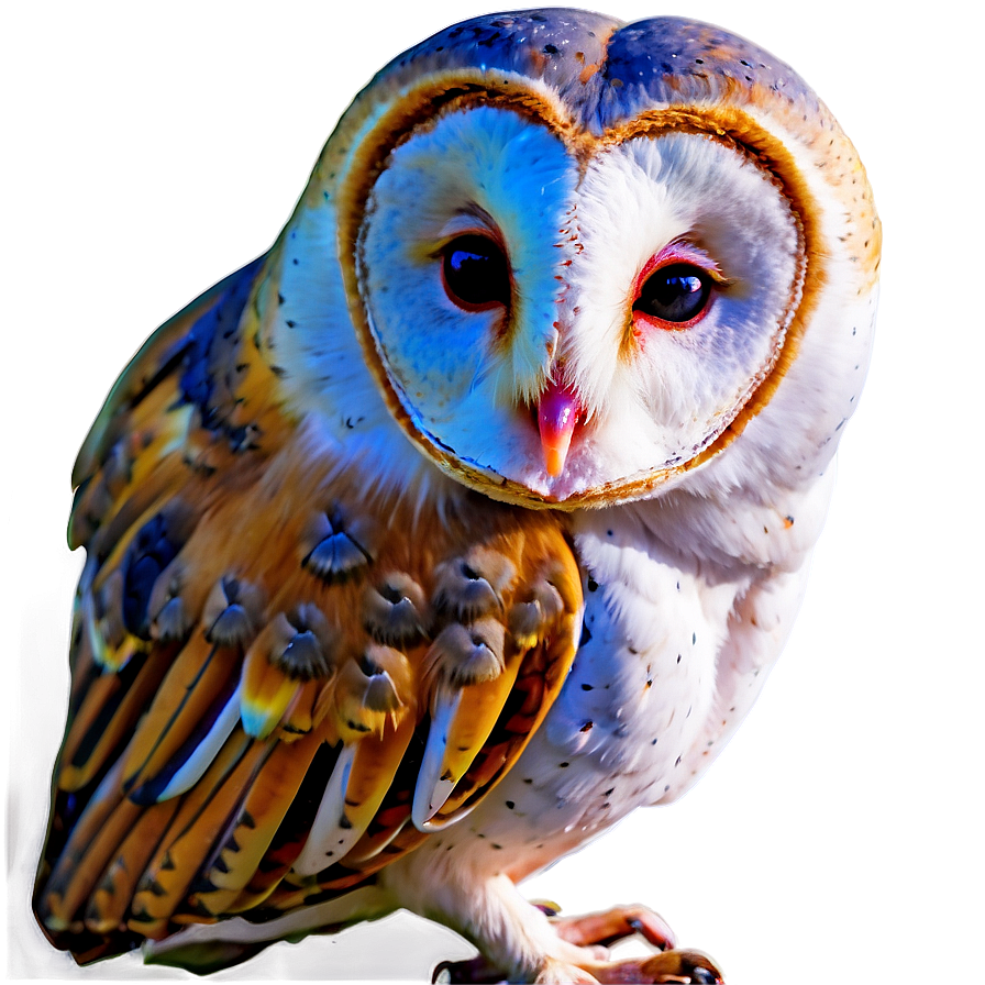 Barn Owl In Twilight Png Xad PNG