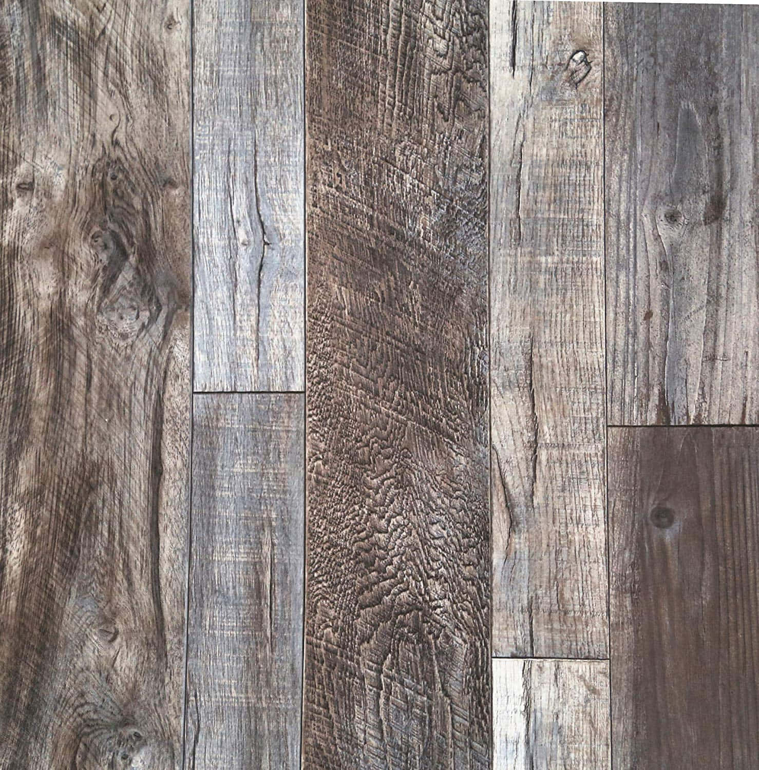 Rustic Charm of Barn Wood Wallpaper
