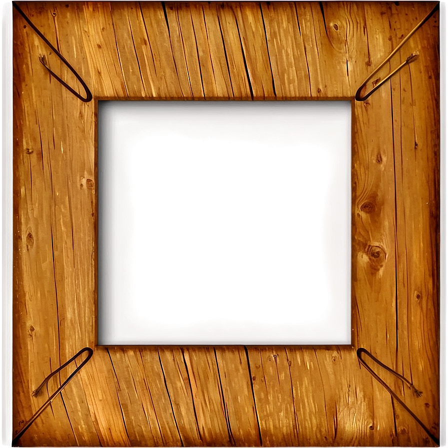 Barn Wood Frame Png 06262024 PNG