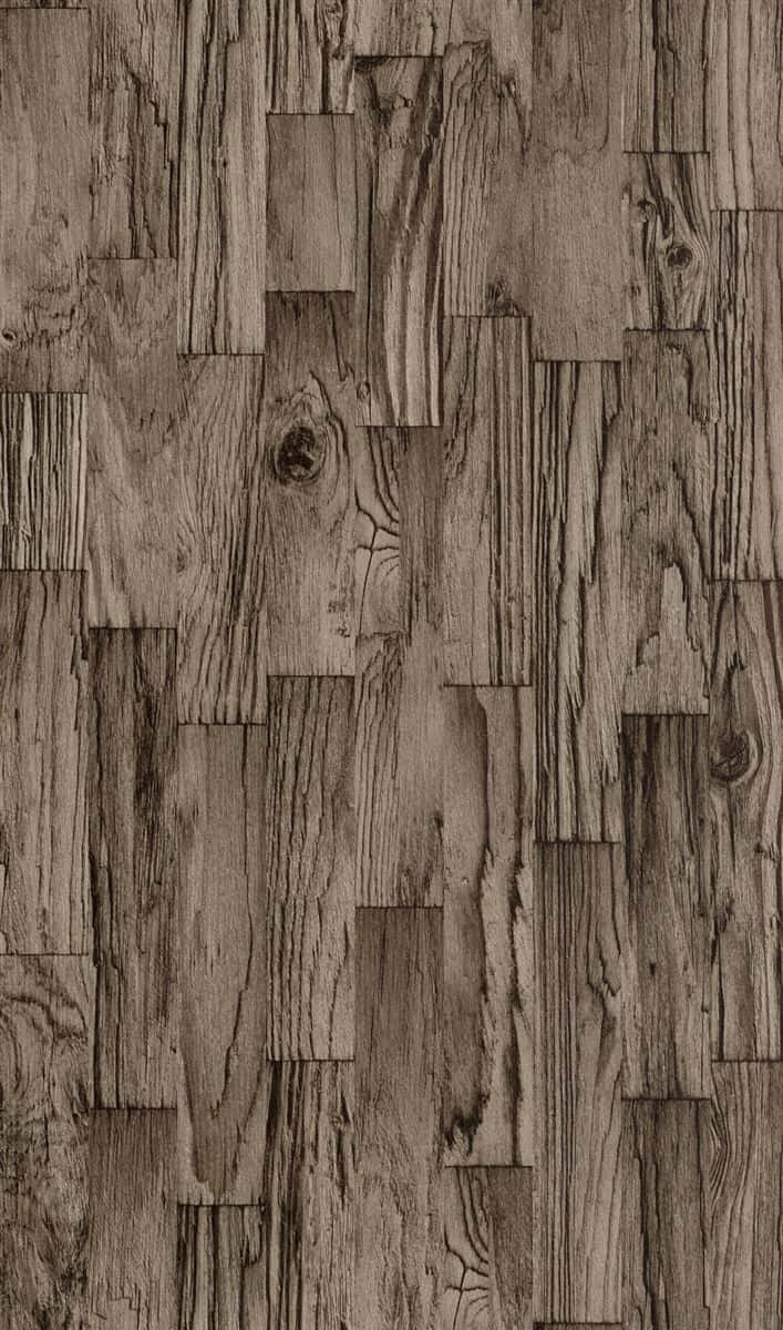 A Close Up Of A Wood Floor Wallpaper
