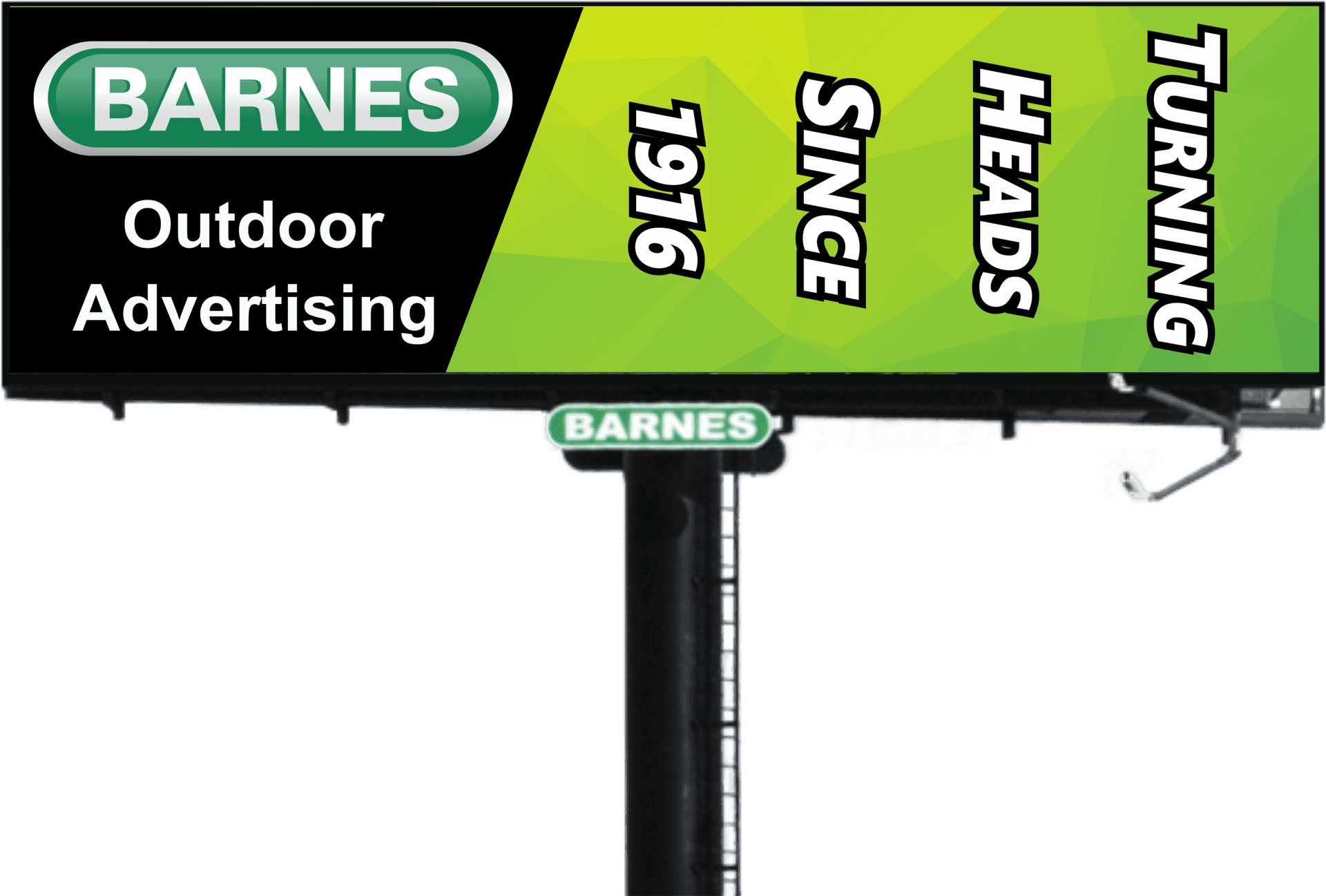 Barnes Outdoor Advertising Billboard PNG