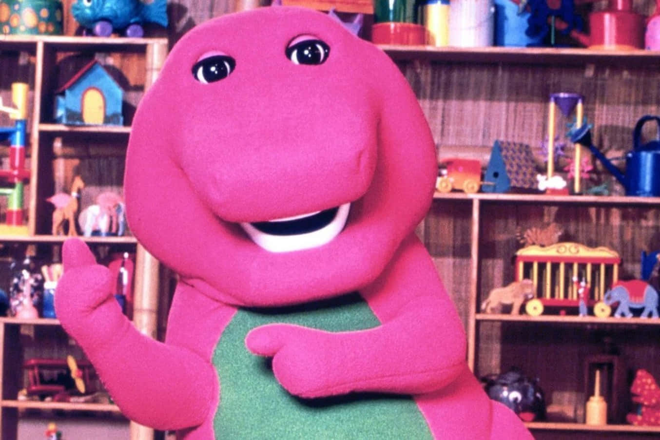 Barneyil Dinosauro Porta Amici E Divertimento