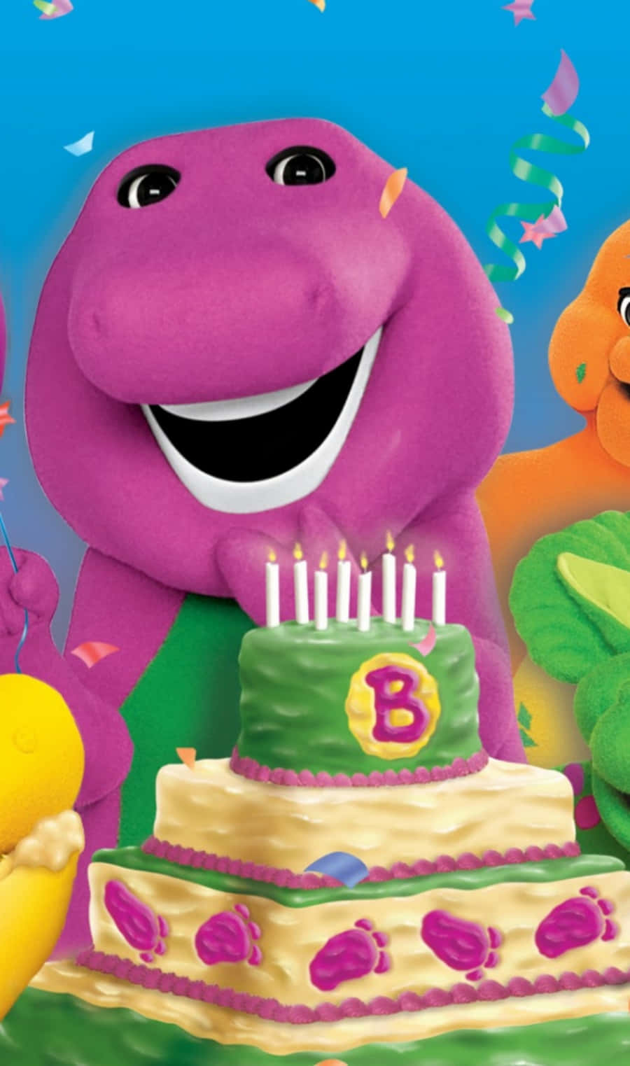"Barney inspires magic, joy, and happiness"