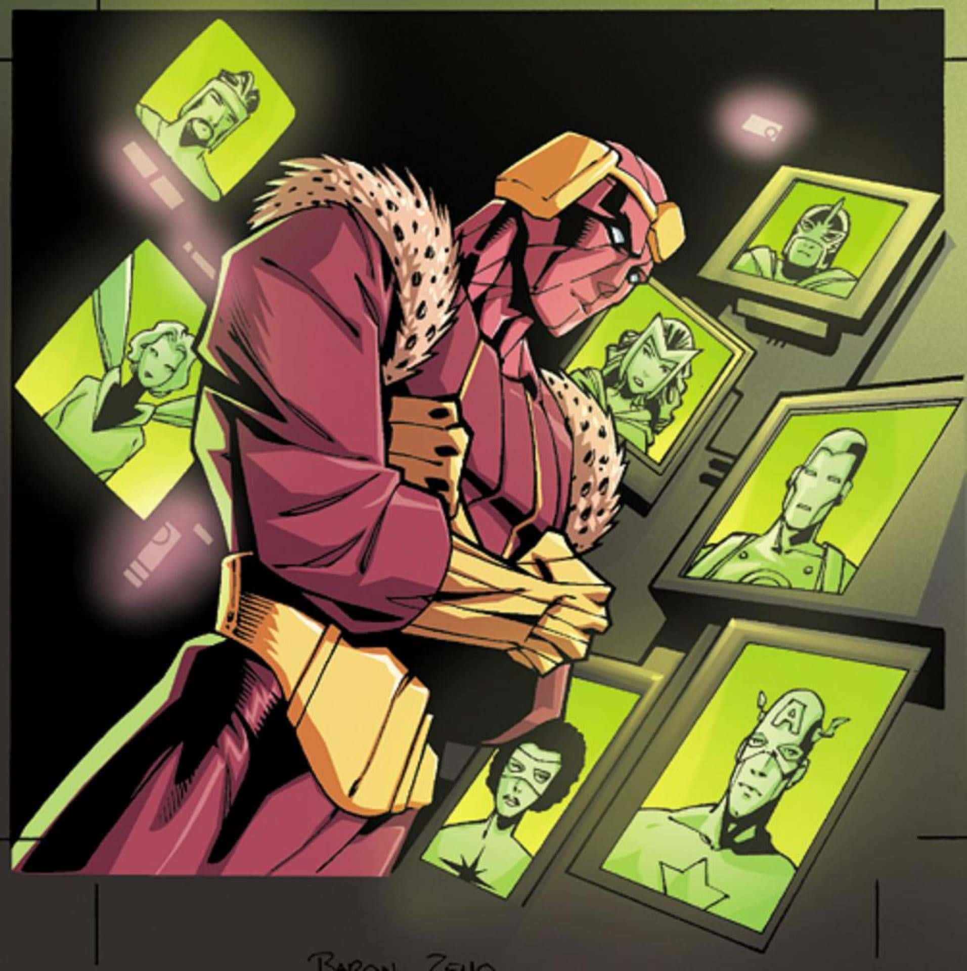 Meet Baron Zemo: Terror of the Marvel Universe Wallpaper