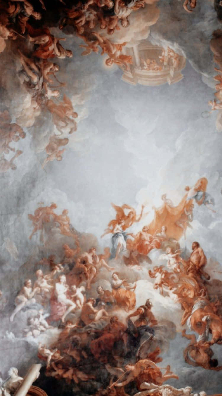 Baroque_ Angelic_ Ascent Wallpaper