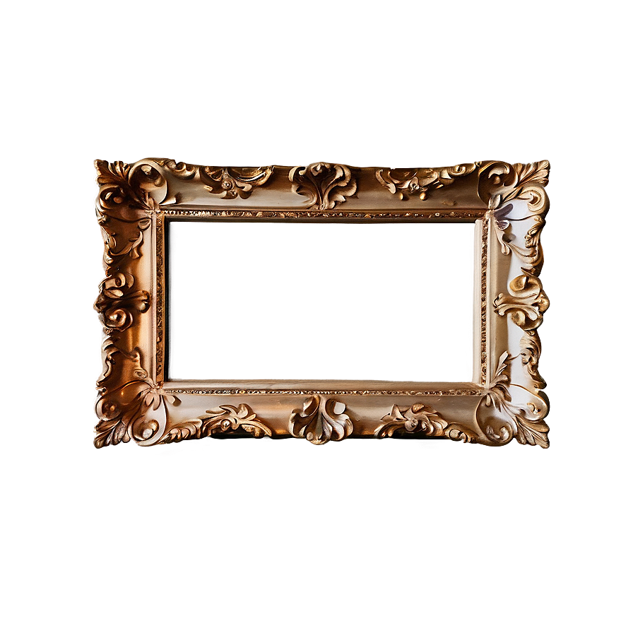 Baroque Golden Frame Png Jys48 PNG