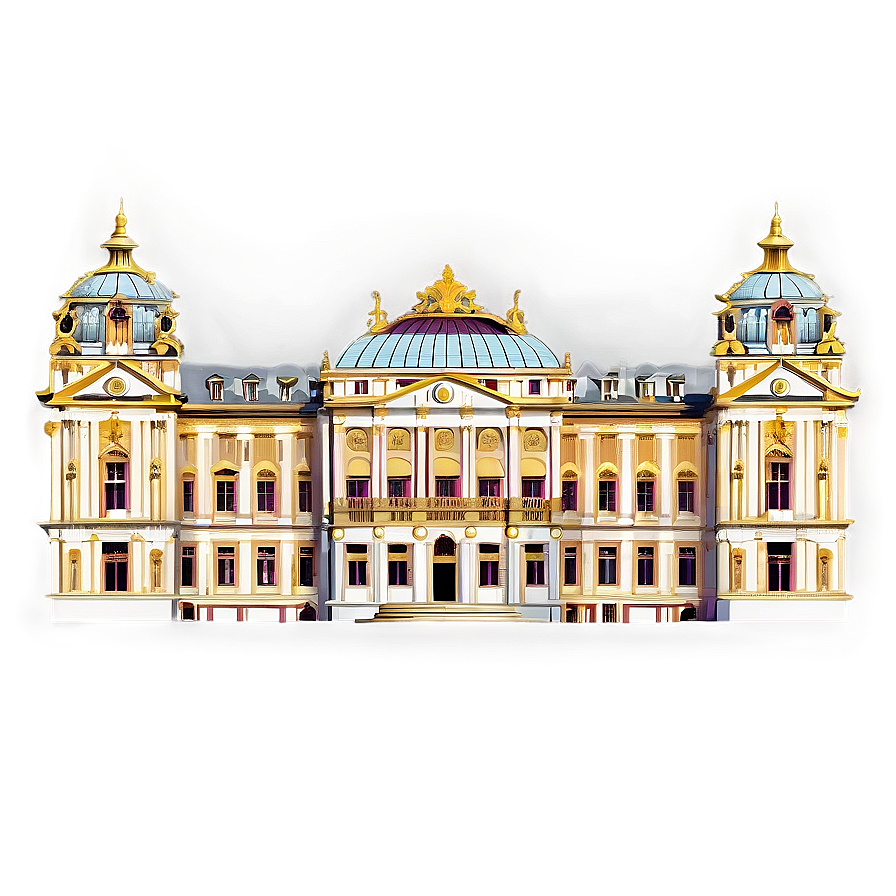 Baroque Palace Illustration Png 16 PNG