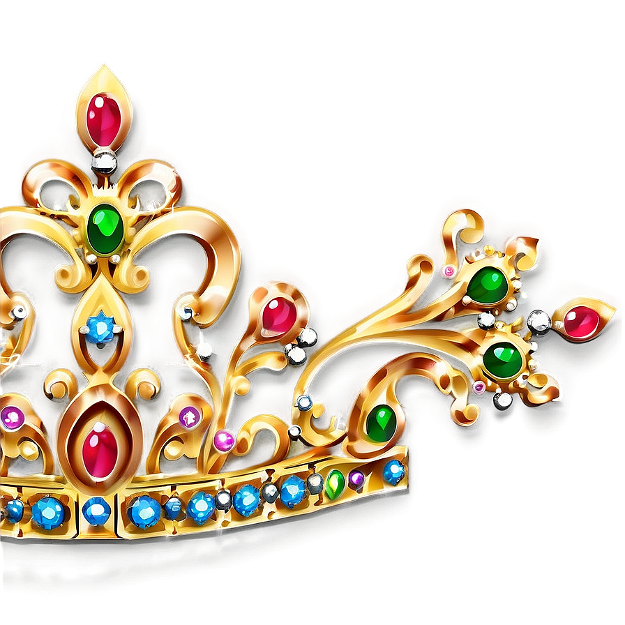 Baroque Tiara Png Khr85 PNG