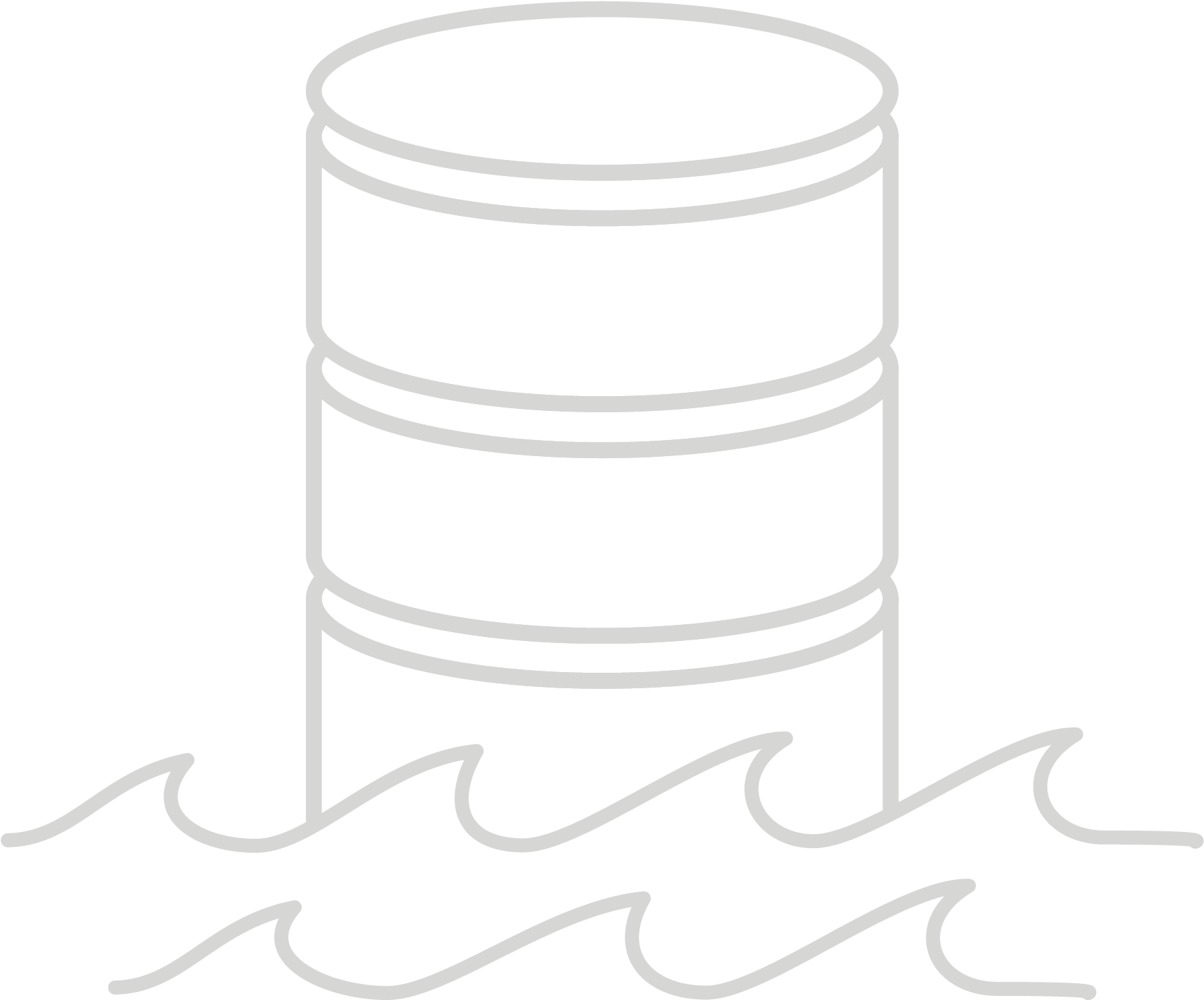 Barrel Floatingon Water PNG