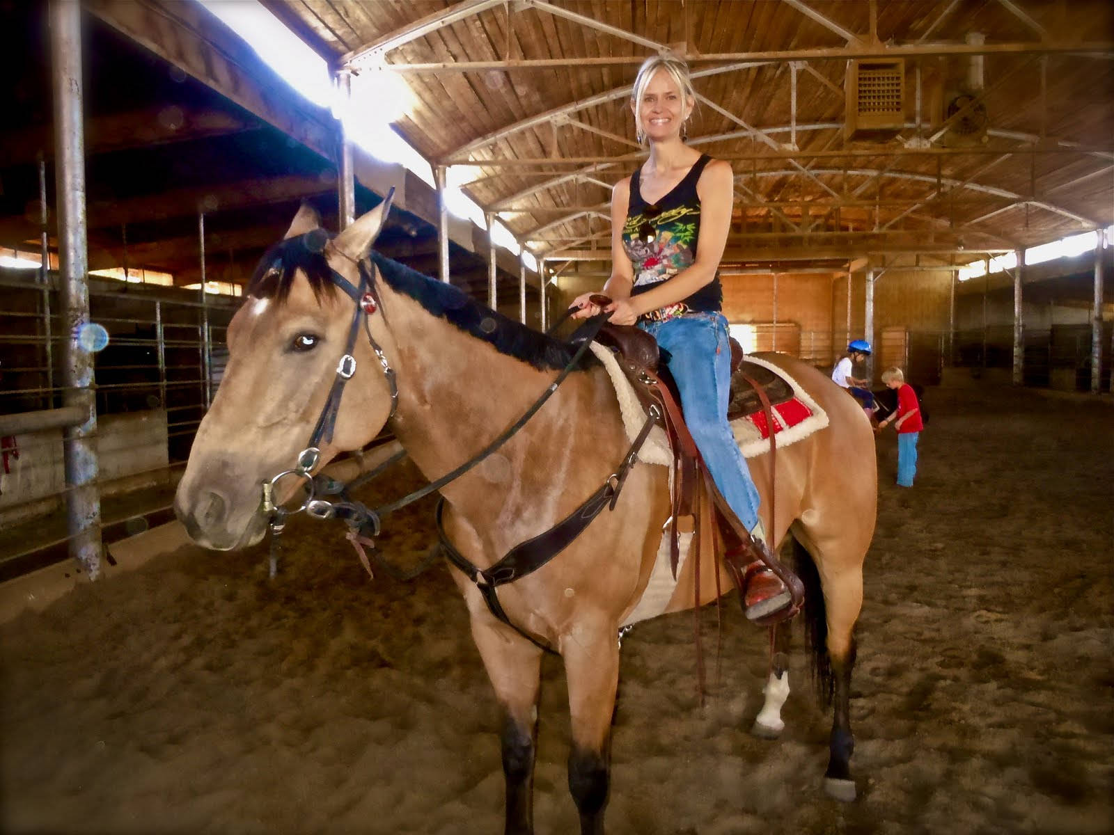"Ready, Set, Go! Barrel Racing is a thrill ride they won't soon forget." Wallpaper