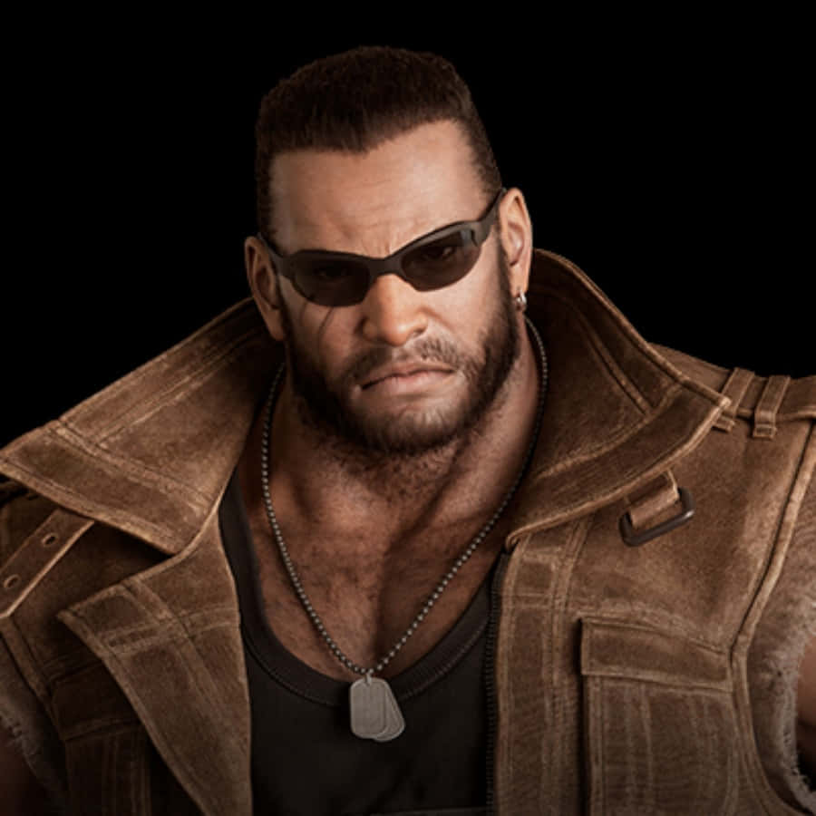 Barret Wallace, The Passionate Leader From Final Fantasy Vii Wallpaper