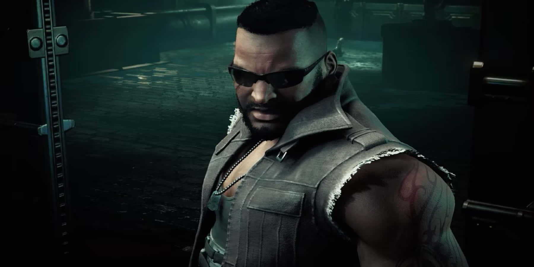 Barret Wallace - The Ruthless Fighter Of Final Fantasy Vii Wallpaper