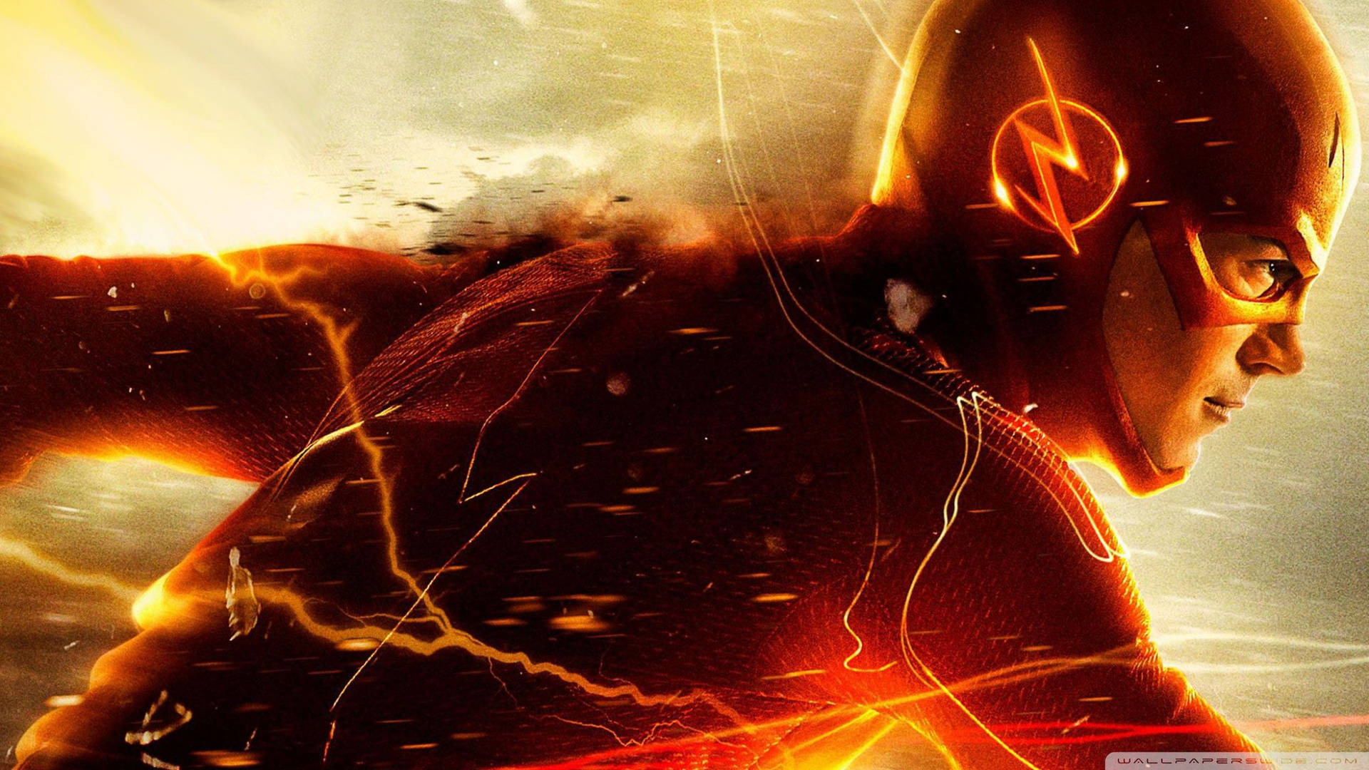Barry Allen As The Flash Hd Background
