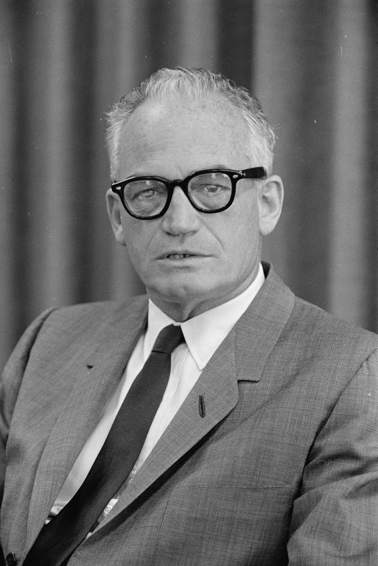 Barry Goldwater Portrait Wallpaper