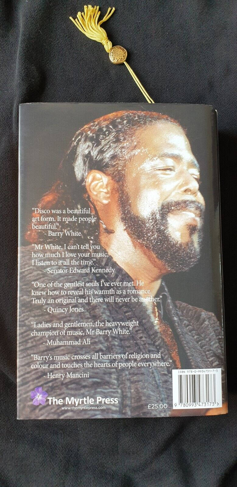 Barry White Book Cover Wallpaper