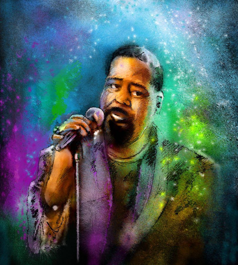 Barry White Painting Wallpaper
