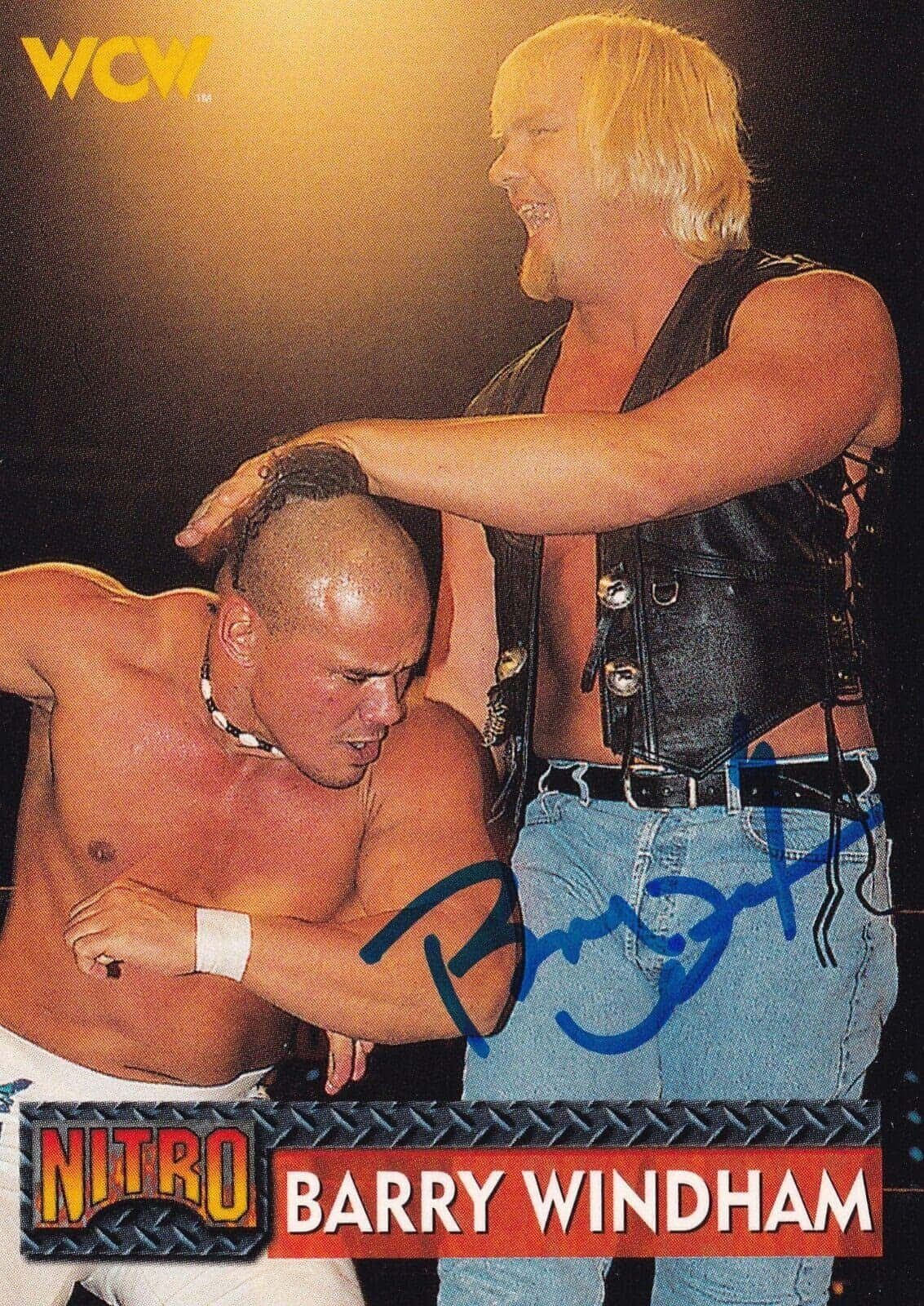 Barry Windham Head Of Man Picture