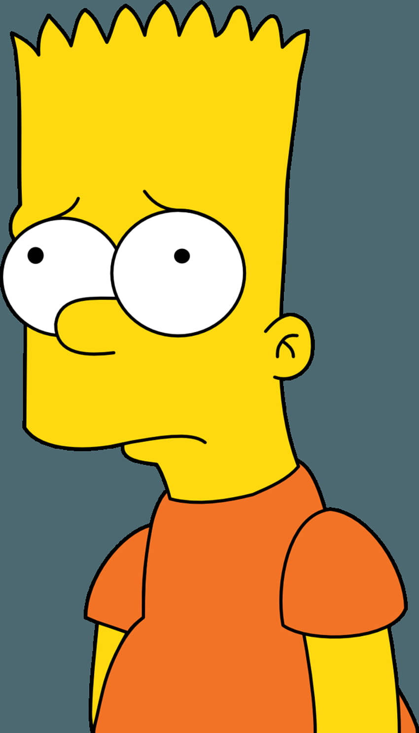 Bart Sad Face Wallpaper