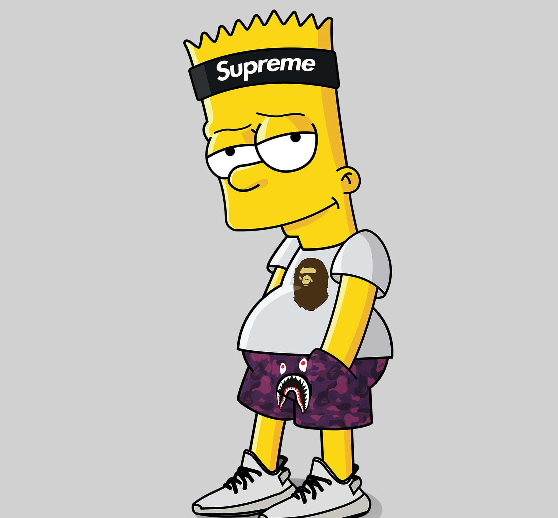 Fondode Pantalla De Bart Simpson Genial Y Atrevido Como Gángster. Fondo de pantalla