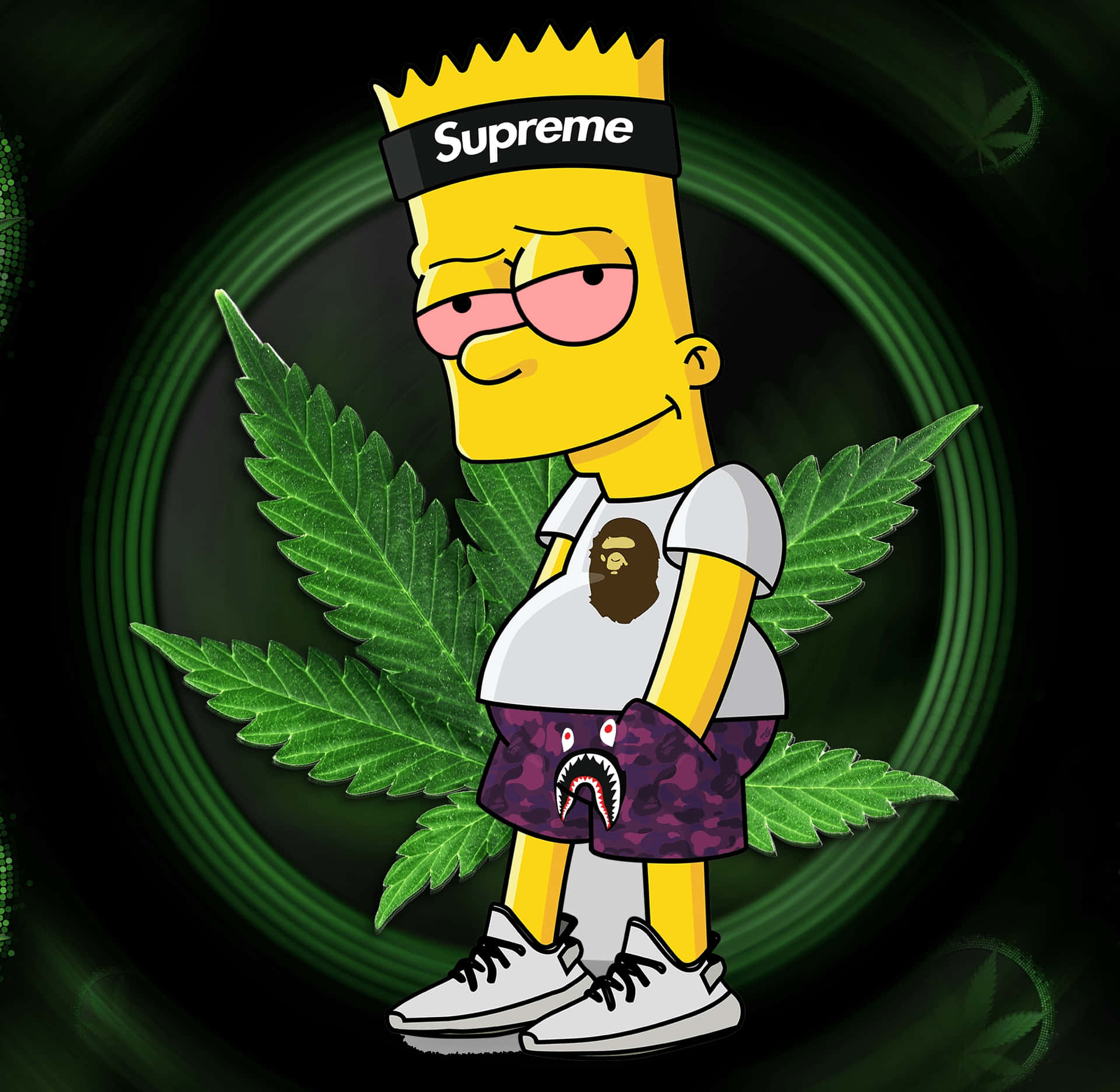 Bart Simpson's Gangster Avatar Wallpaper