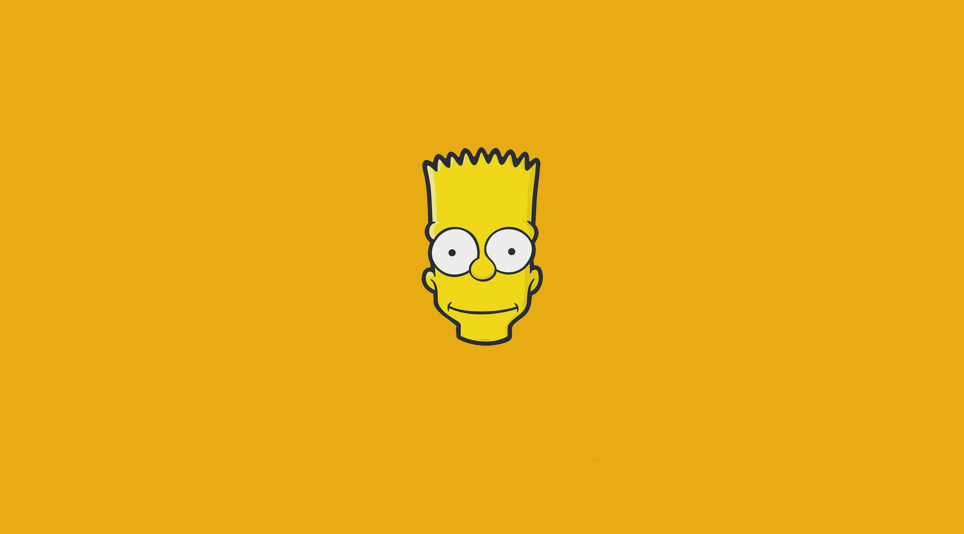 Bart Simpson Not Sad Boy Wallpaper