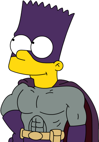 Bart Simpson Superhero Costume PNG