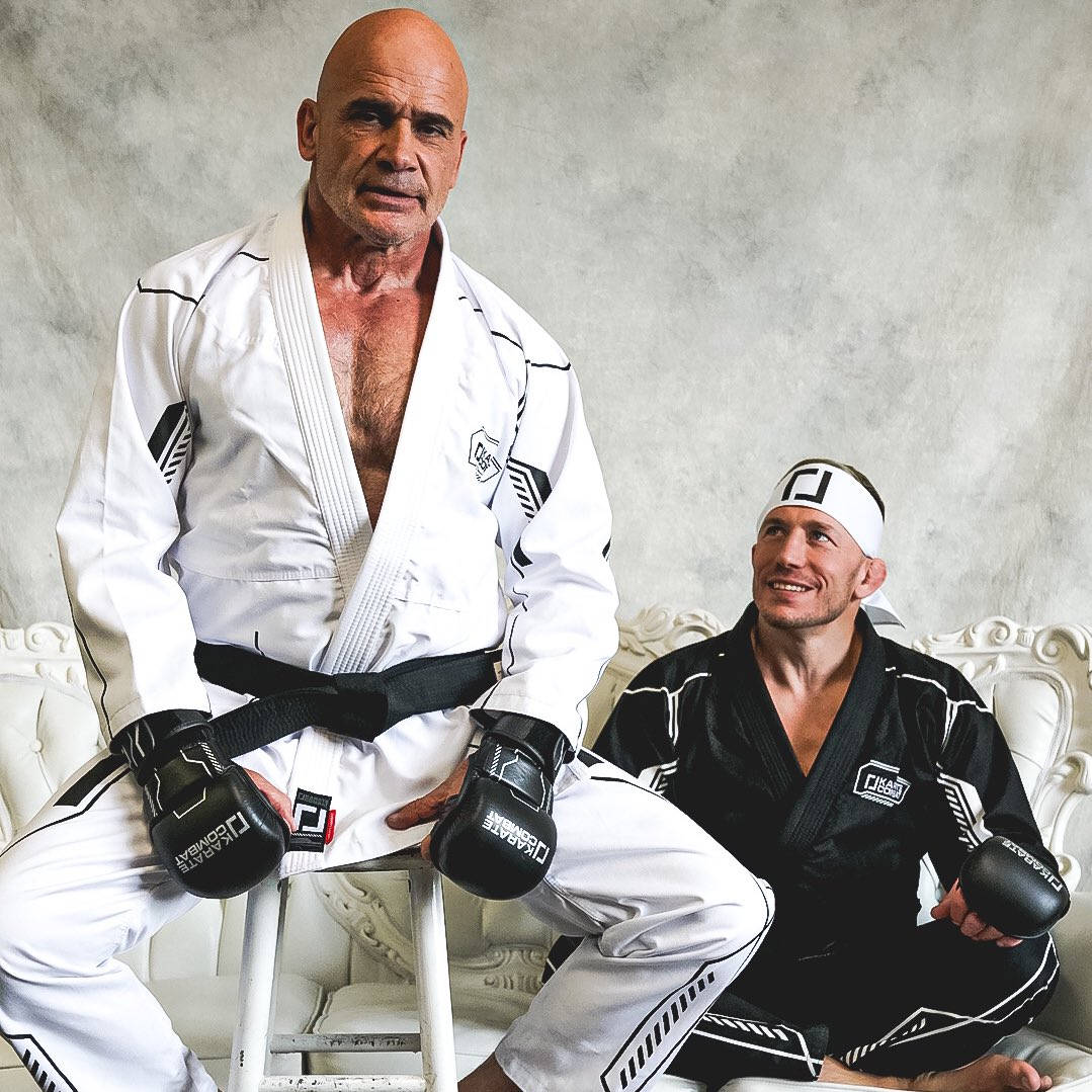 Bas Rutten And Georges St-pierre Wallpaper