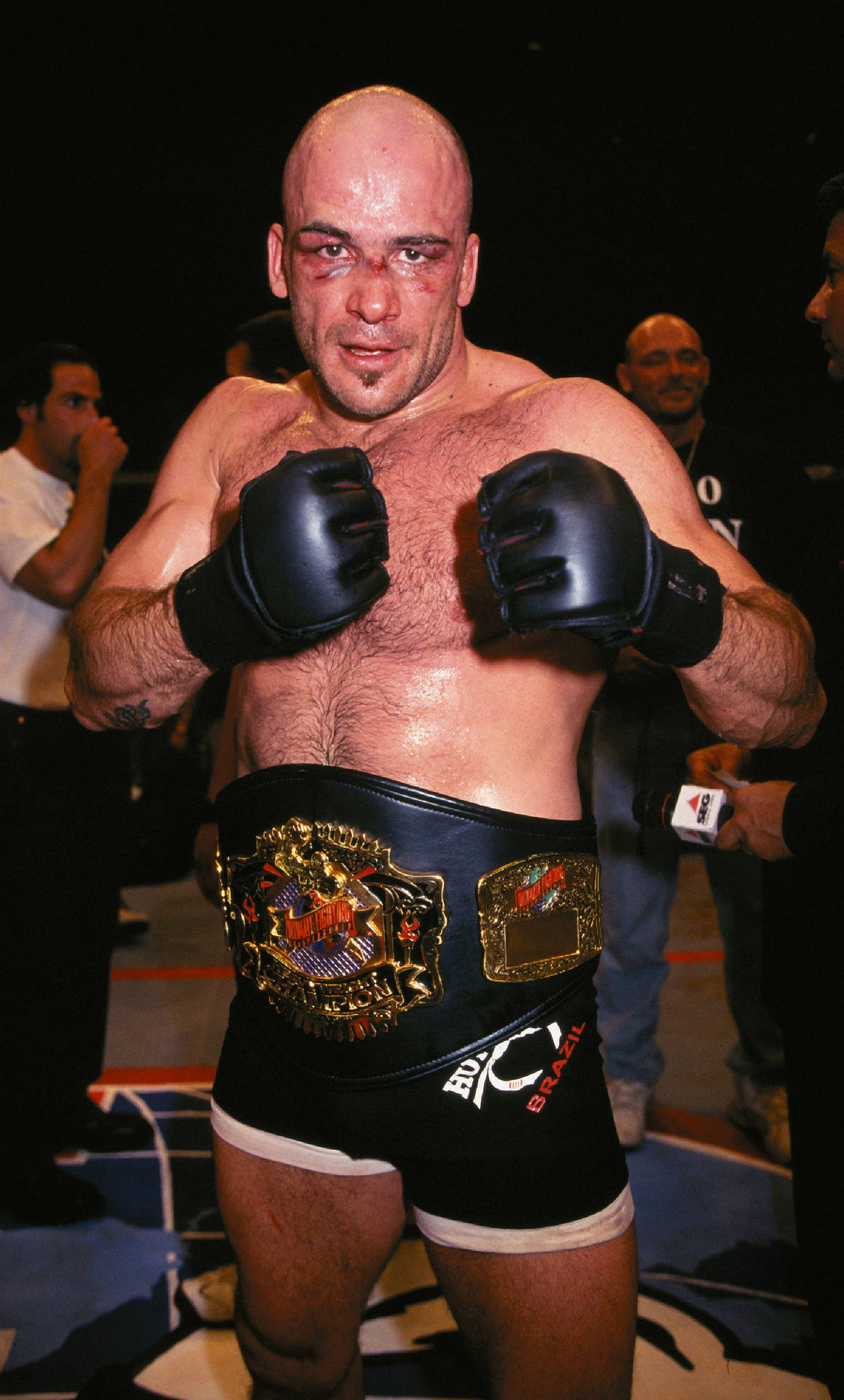 Bas Rutten Championship Belt Wallpaper