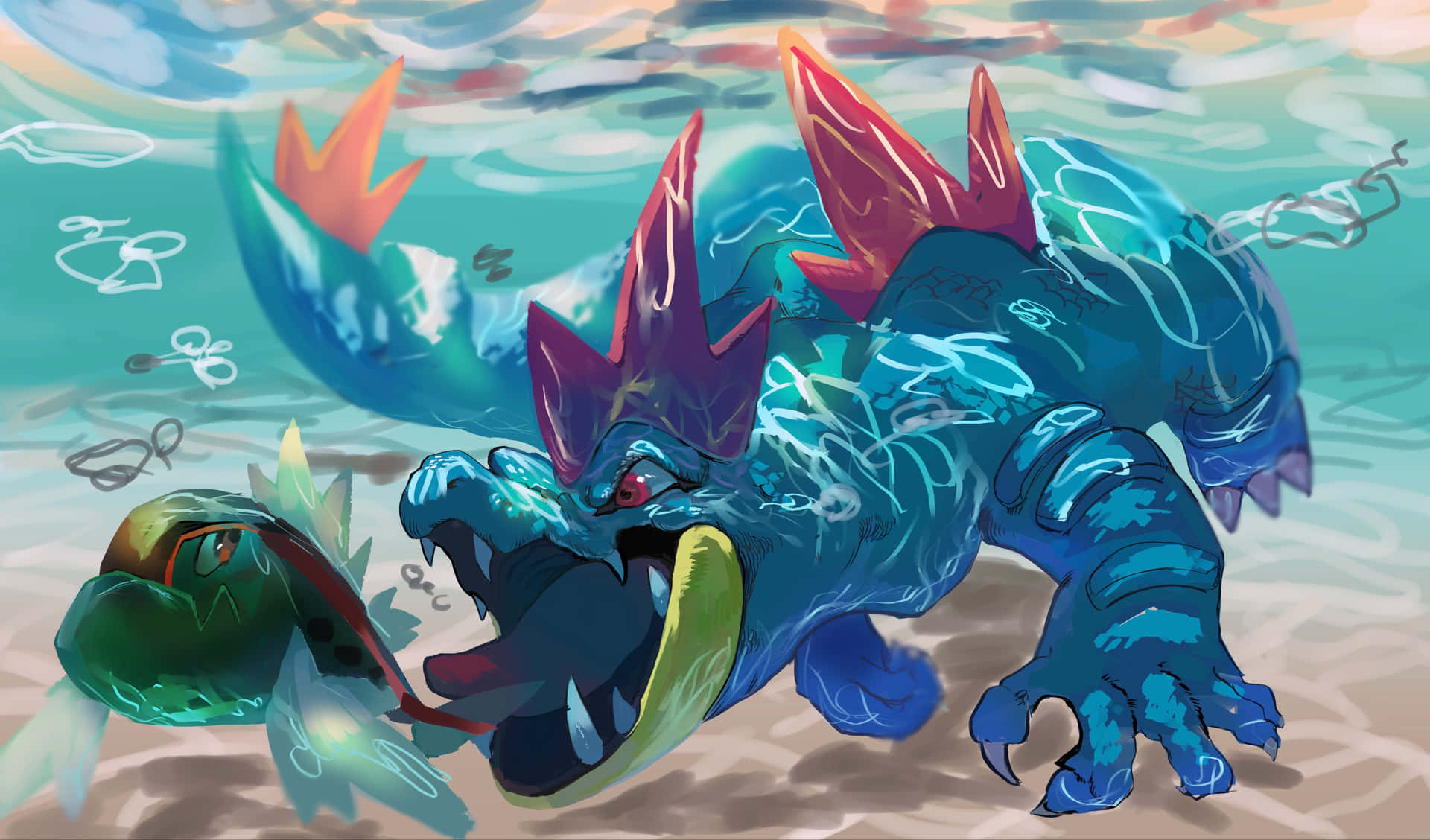 Feraligatr art