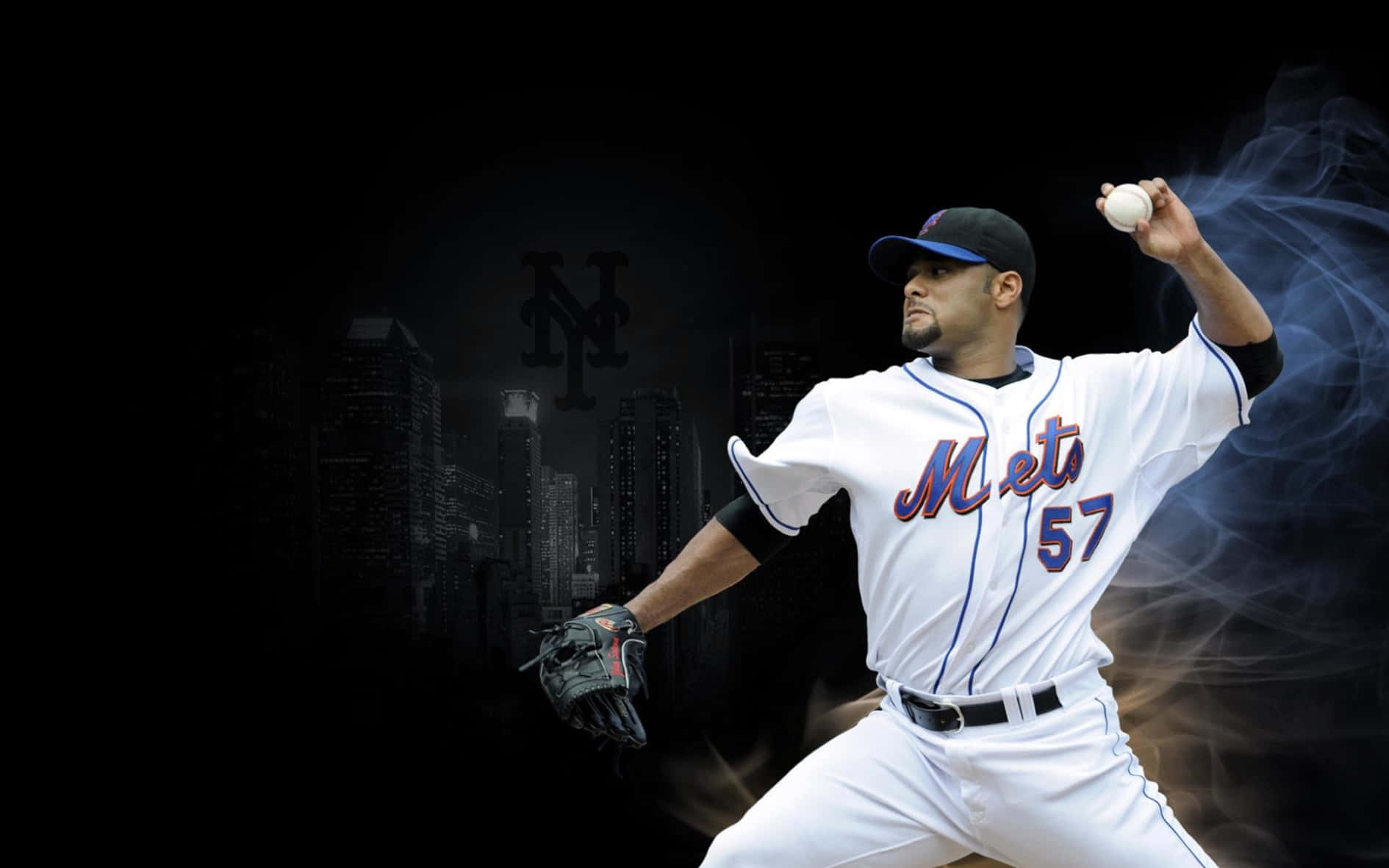 Marcus Stroman, grunge art, MLB, New York Mets, pitcher, baseball