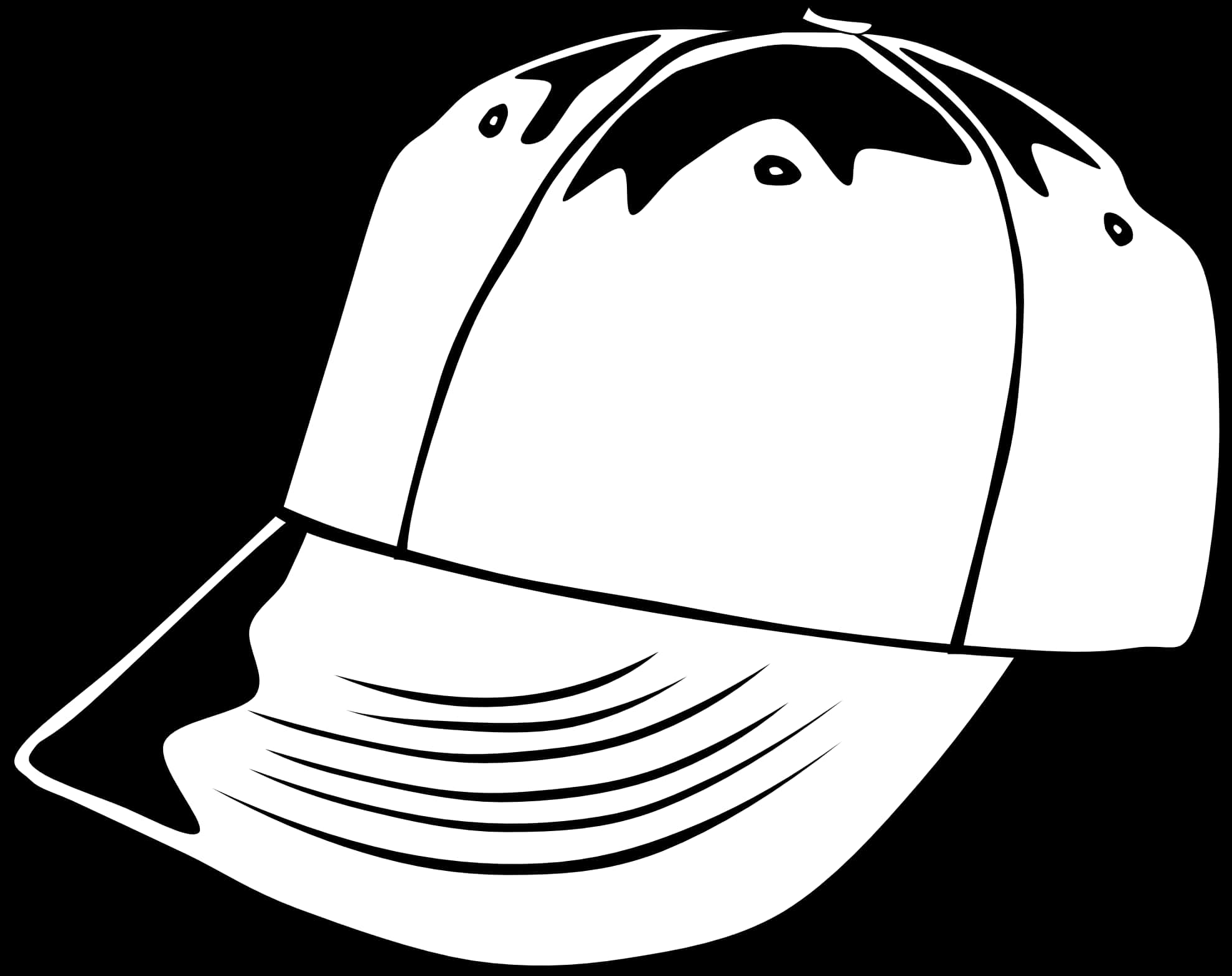 Baseball Cap Vector Illustration PNG