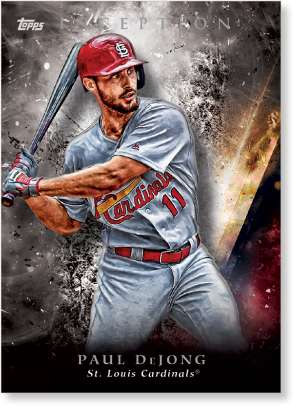 Baseball Card Artistic Render St Louis Cardinals PNG