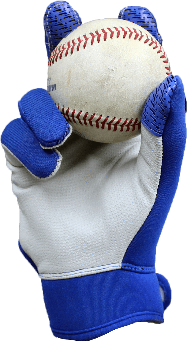 Baseball Catchin Blue Gloves PNG