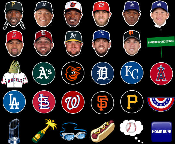 Baseball Emoji Collage.jpg PNG