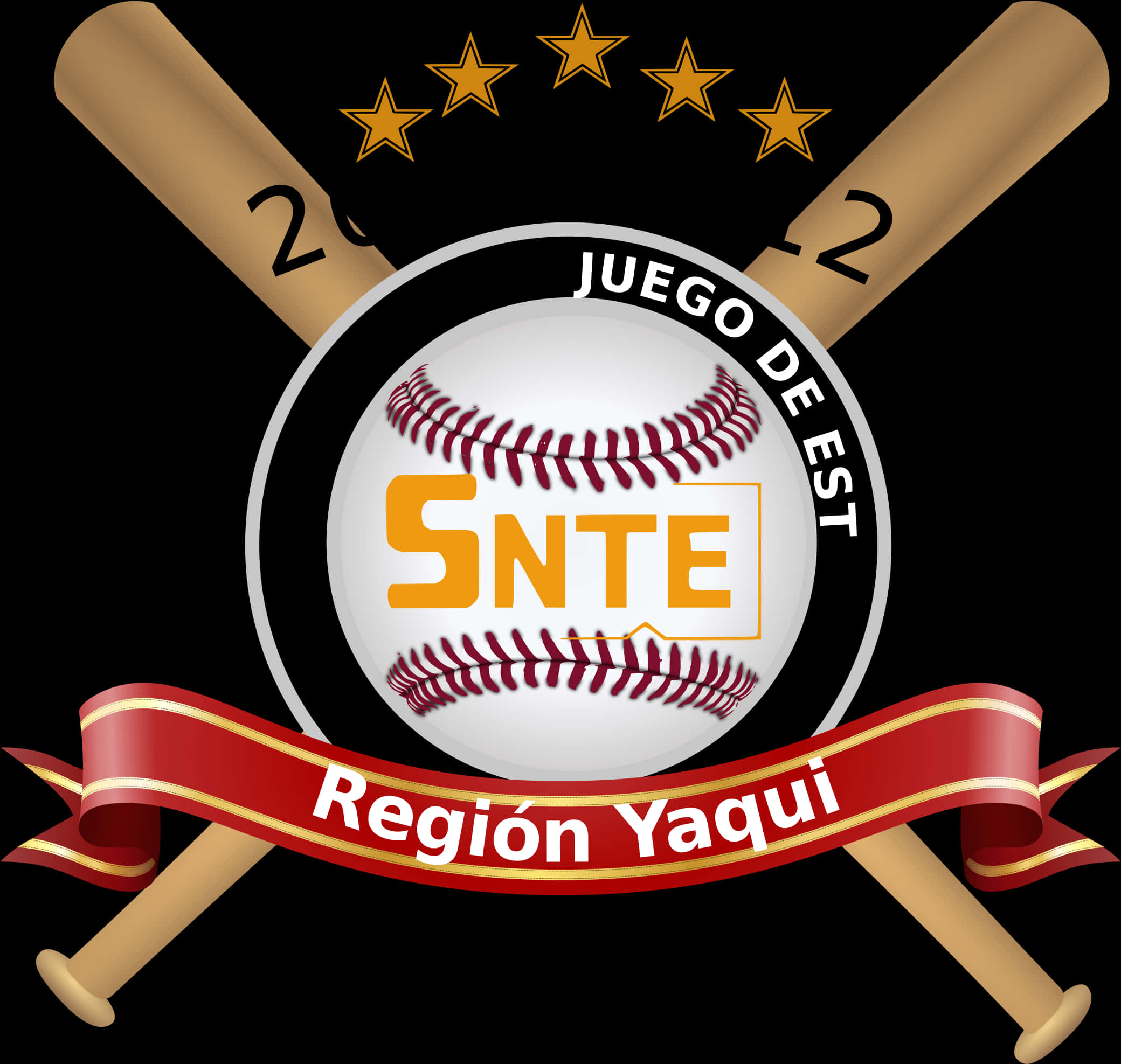 Baseball Emblem S N T E Region Yaqui PNG
