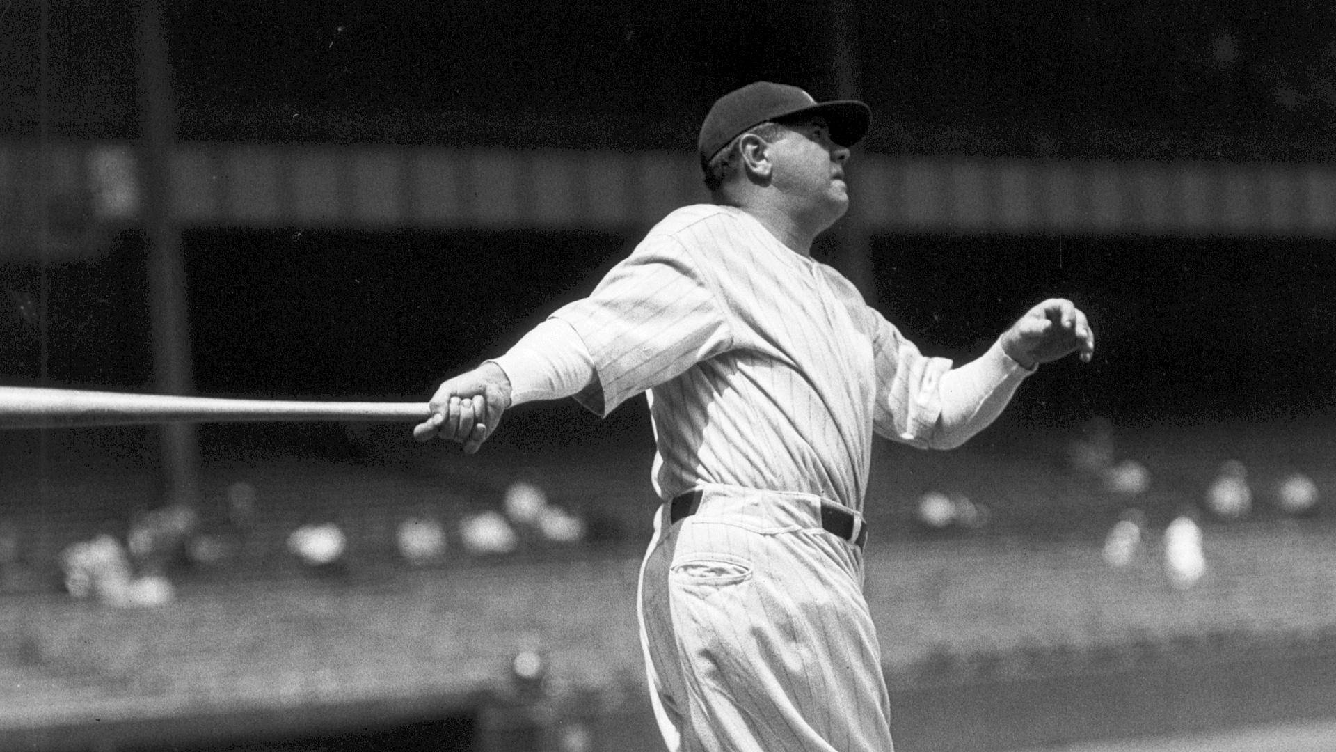 Baseball Outfielder Babe Ruth