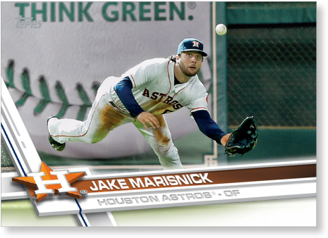 Baseball Player Diving Catch Card PNG