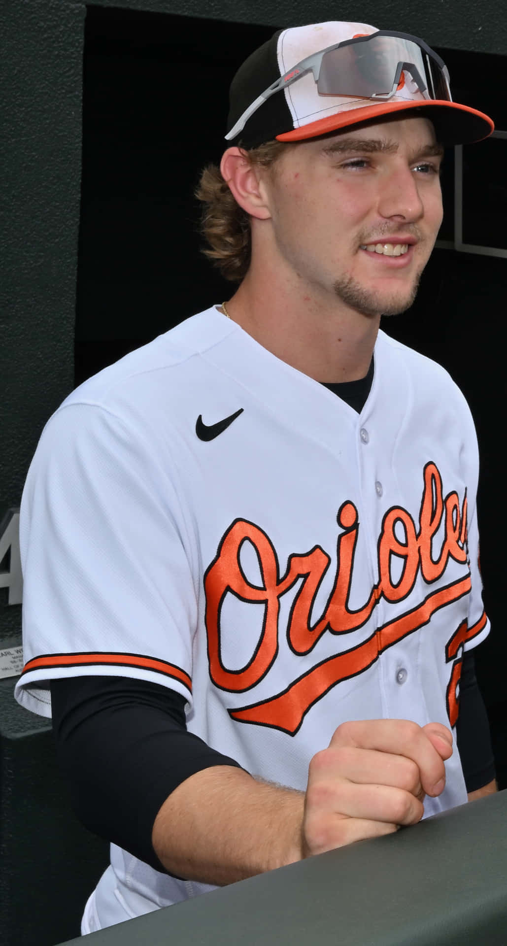 Baseball Player Orioles Uniform Wallpaper