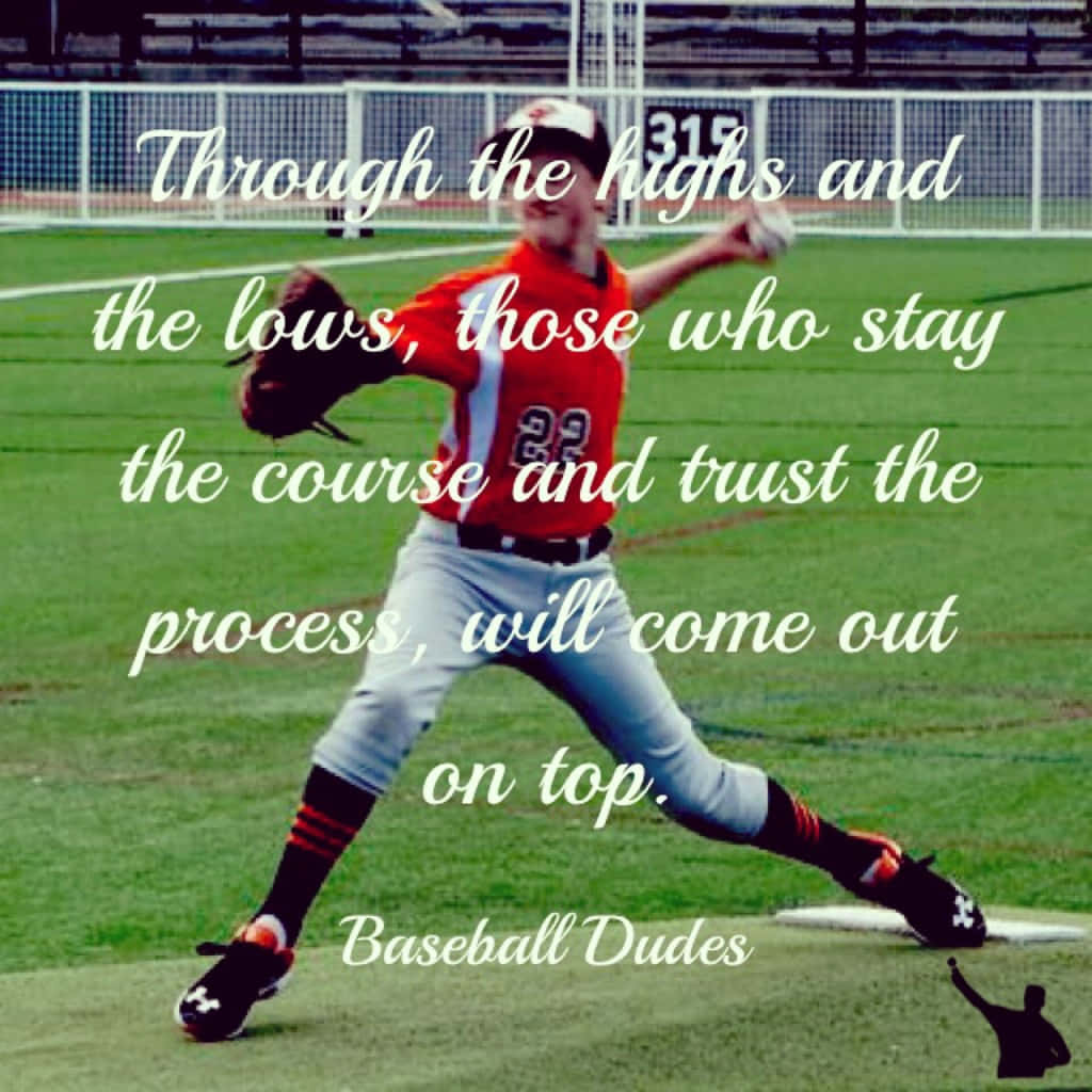 Download Baseball Quotes Player Running Wallpaper
