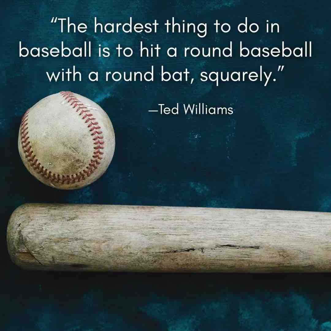 Baseball Quotes Ted Williams Wallpaper