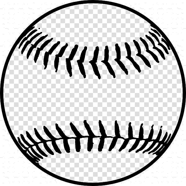 Baseball Stitches Graphic PNG