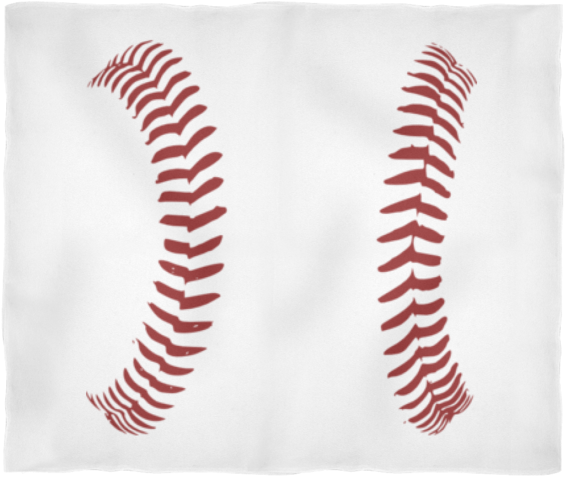 Baseball Stitching Pattern PNG