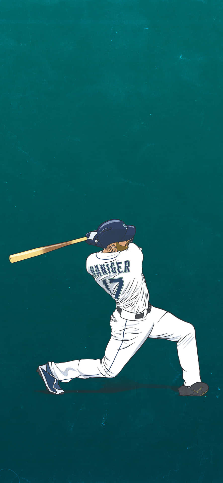 Baseball Swing Artistic Representation.jpg Wallpaper