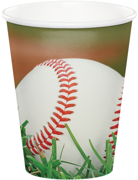 Baseball Themed Disposable Cup PNG